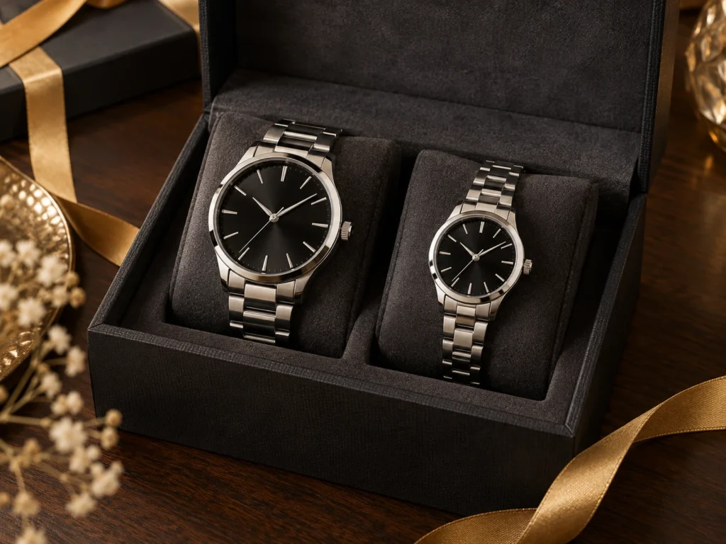 Couple watch gift set photograph