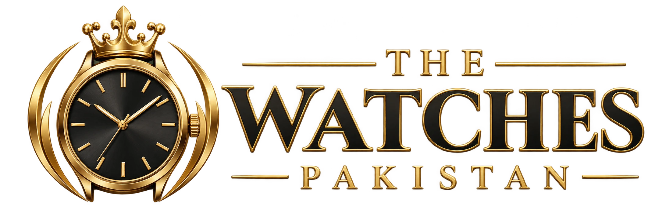 The Watches Pakistan photorealistic logo