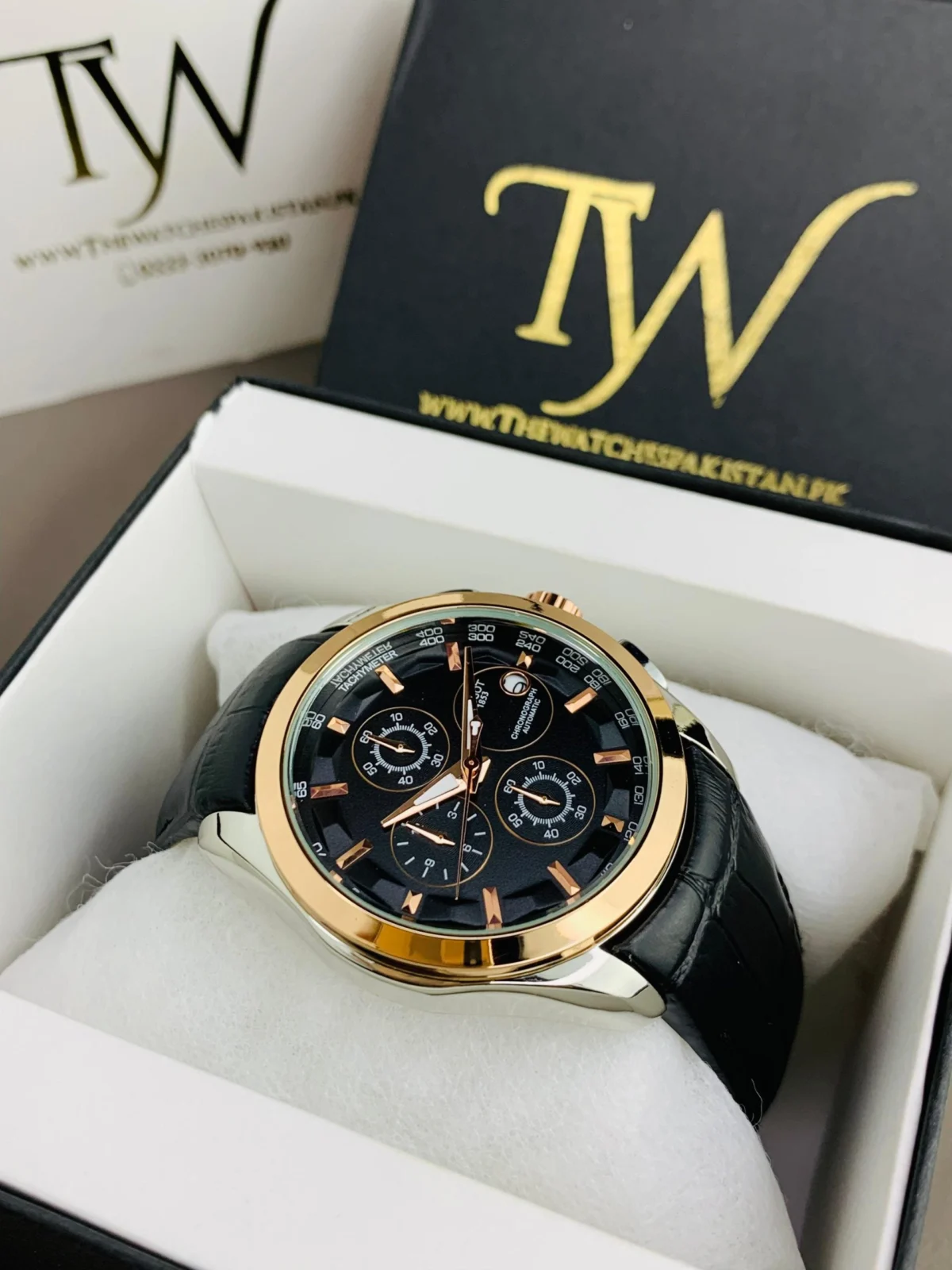 Islamabad Executive Leather Watch