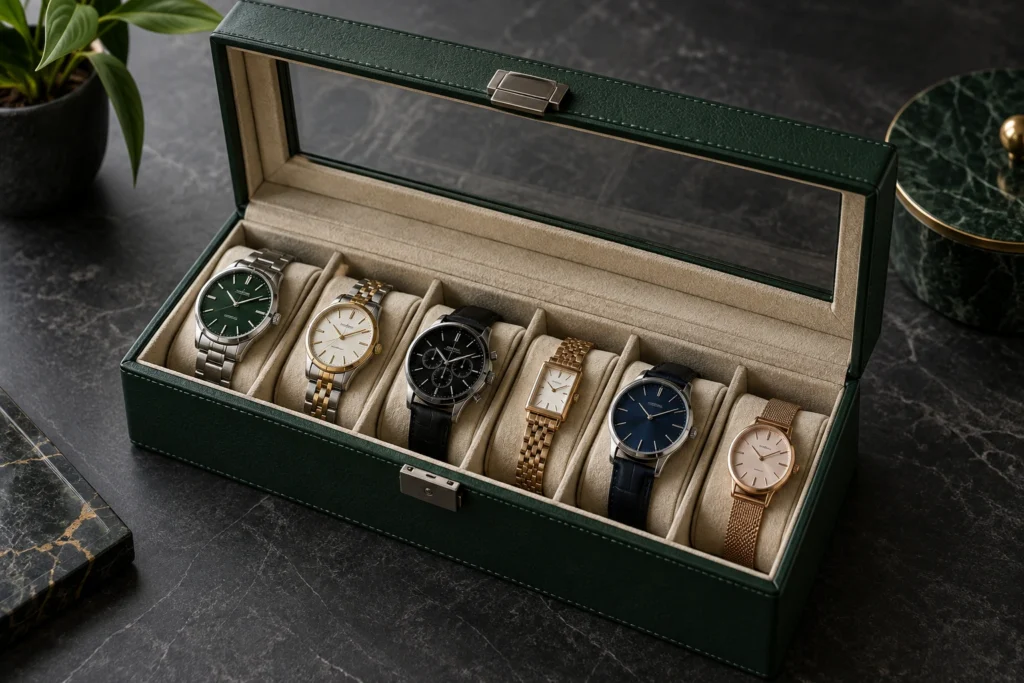 Premium watch organizer photograph
